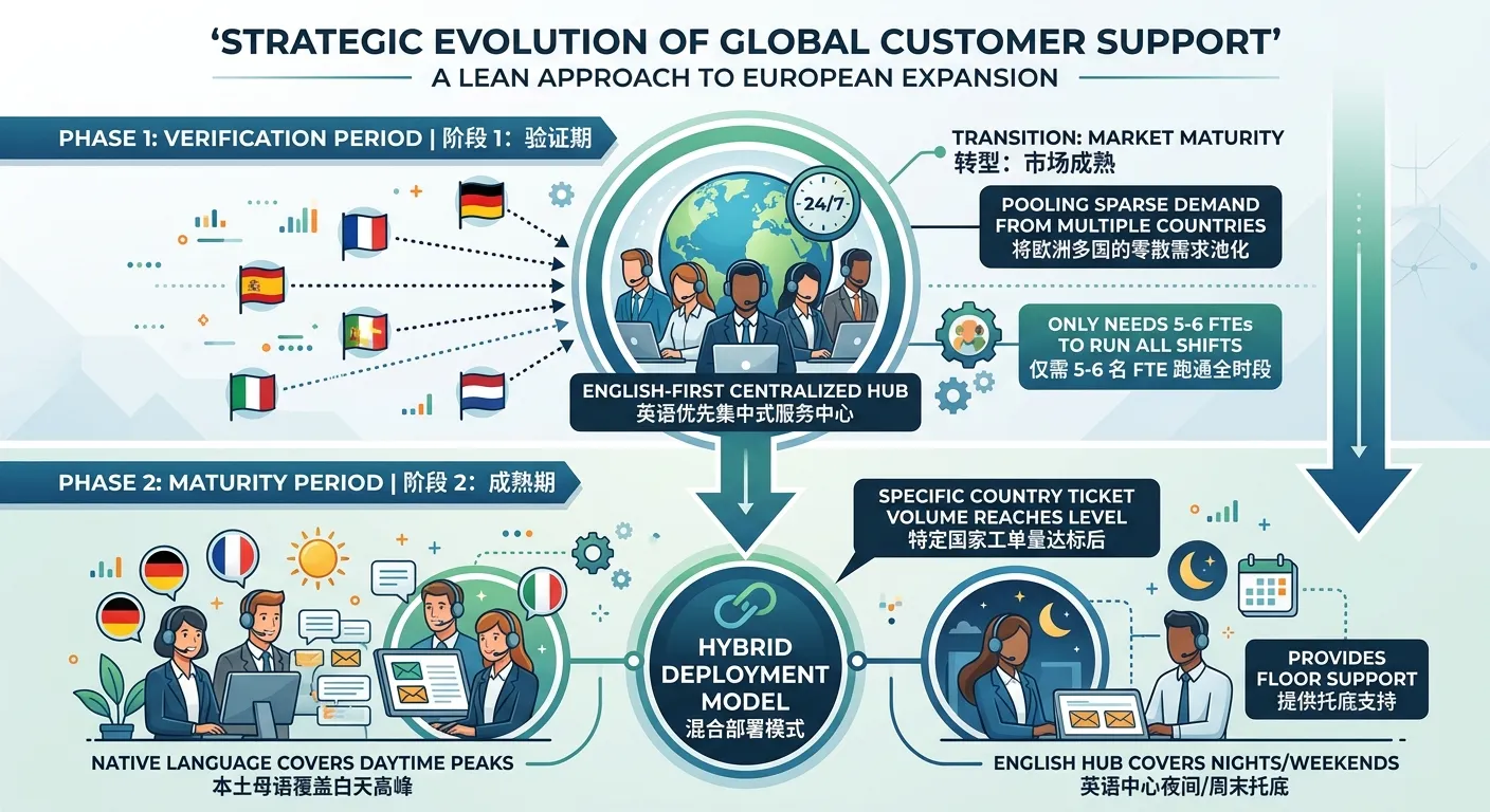 strategic evolution of global customer support